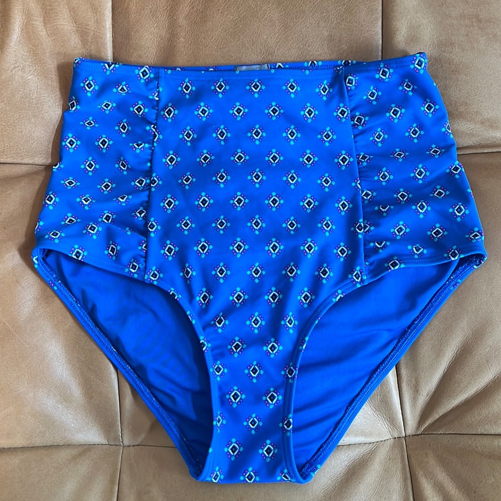 aerie swim hi-rise full coverage bottom Size XS